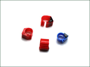 Rote/blaue Farbtauben-Ring-Umbau-hohe Leistungsfähigkeits-Geflügel-Spur einfach zu tragen