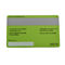 Glatt/Matt/bereifte RFID Smart Card 13.56MHz  EV2 8K