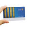 Farbenreiche PVCplastikgeschenk-Karten, Mitgliedskarte in CR80-/30milstandardgröße