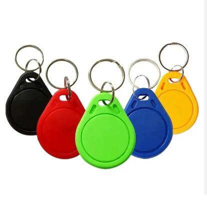 Anpasste wasserdichte LOGO/QR-Code ABS Keyfob MIFARE Classic EV1 RFID ABS Schlüsselschlüssel für die Türzugangskontrolle