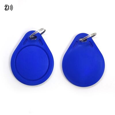 Anpasste wasserdichte LOGO/QR-Code ABS Keyfob MIFARE Classic EV1 RFID ABS Schlüsselschlüssel für die Türzugangskontrolle