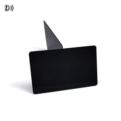 Druckbare schwarze matte Karte 13,56 MHz MIFARE DESFire EV1/2/3 Plastik RFID NFC schwarze Karte