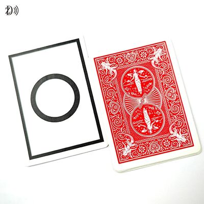 Fabrik-kundenspezifische wasserdichte 100% PVC-Kunststoff-Pokerkartenspiel Standard-Pokerspiel