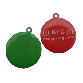 HF NFC NFC213 RFID-Festplatten-Tag, QR-Code und URL-Codierung RFID Pet Tag