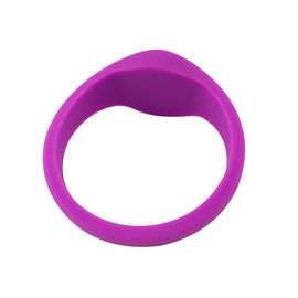 Farbenfrohe Erscheinung RFID-Chip-Armband 2K 4K 8K Speicher 13,56MHz Frequenz